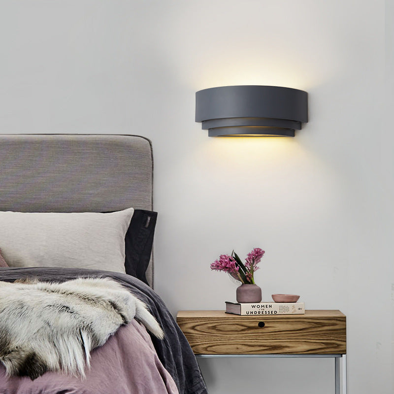 31cm Nordic LED Bedside Wall Light / 31CMwhite Warm Light