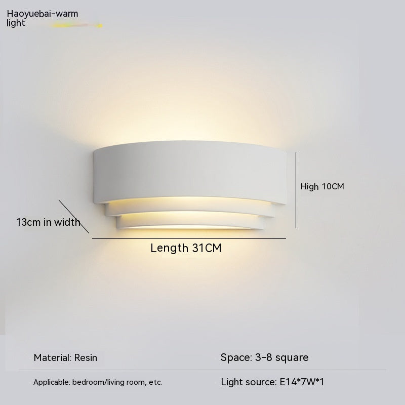31cm Nordic LED Bedside Wall Light / 31CMredthree Colors