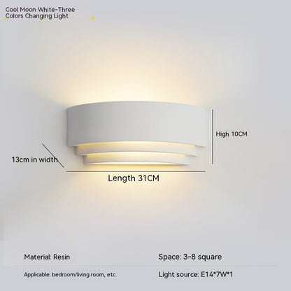31cm Nordic LED Bedside Wall Light / 31CMgraythree Colors
