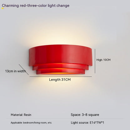 31cm Nordic LED Bedside Wall Light