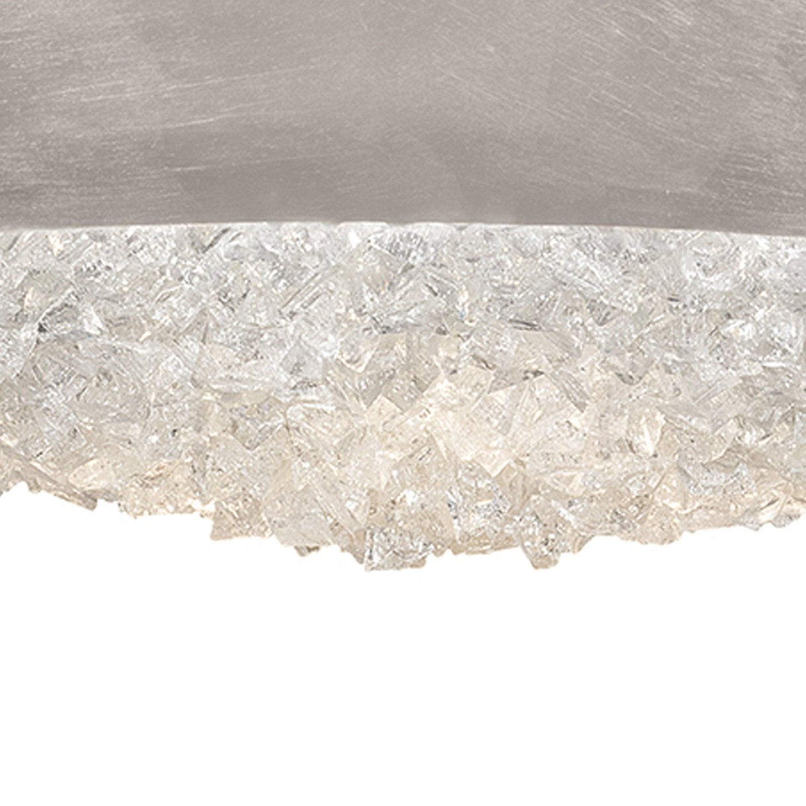 44-Inch Round Crystal Halo Pendant Light
