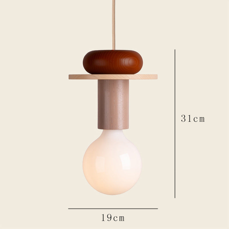 Children's Geometric Cartoon Pendant Light / White Light / Type A